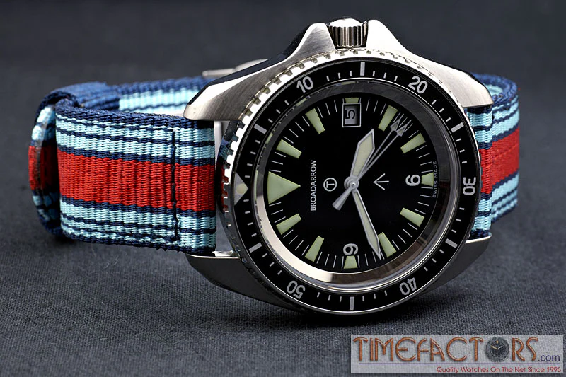 TIMEFACTORS 2-PIECE NYLON WITH DEPLOYANT CLASP - Image 7