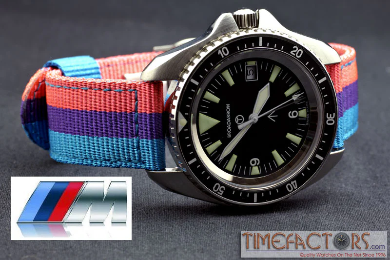TIMEFACTORS 2-PIECE NYLON WITH DEPLOYANT CLASP - Image 8