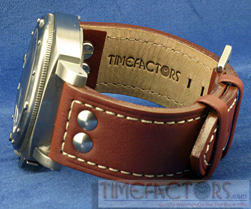 TIMEFACTORS AVIATOR PARALLEL STRAP WITH FISHTAIL BUCKLE - Image 4