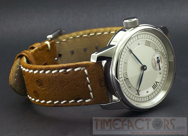 TIMEFACTORS CALF LEATHER OSTRICH GRAIN - Image 3